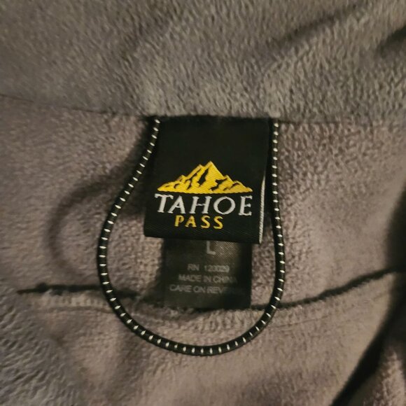 Tahoe Pass Mens Large Blue and Grey Jacket with Zip Pockets AS IS READ - Picture 2 of 12